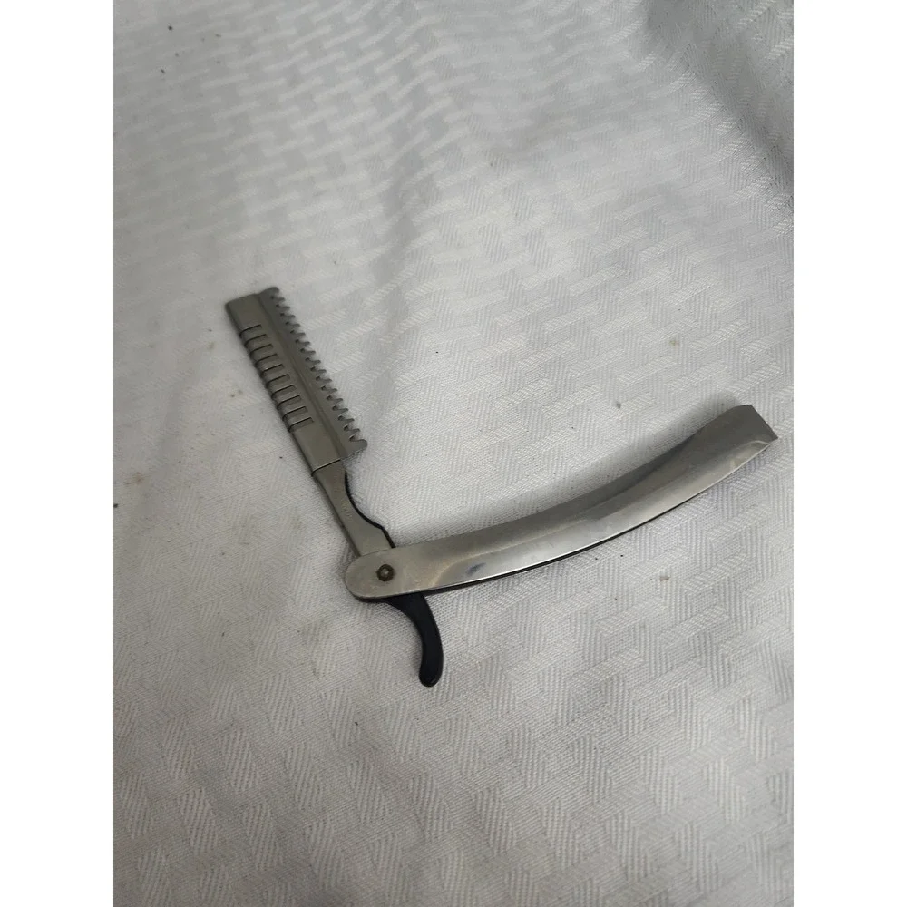 Spornette Shaper Stainless Steel Folding Hair Styling Razor Texturizing Tool